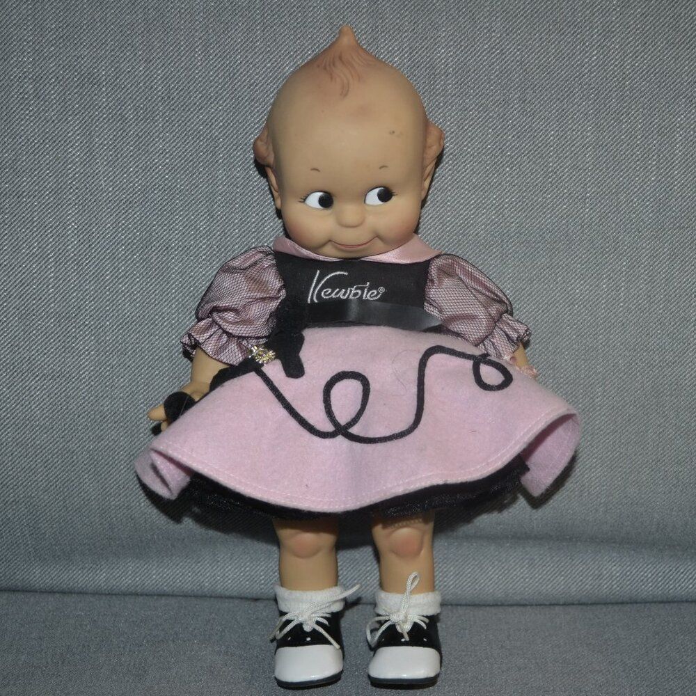 Kewpie Effanbee Pink Poodle Tutu Skirt 11 Inch Meme Cute Baby Doll